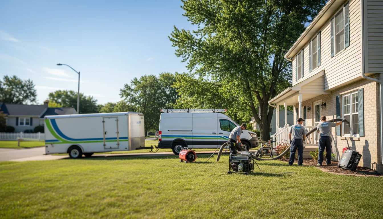 Flooded Basement Restoration And Cleanup With Repair in Ray, OH near me